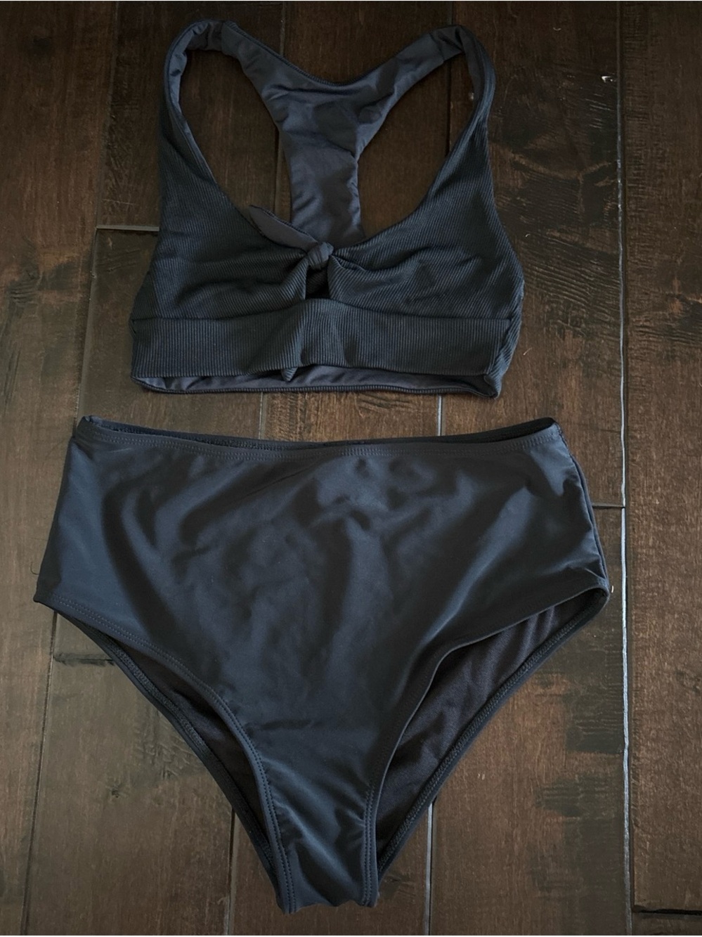 Black High-Waist Bikini Set - Classic Women Swim
